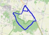 Poloweczka z Mają 🤪 2021-03-31 18:10 - mapa trasy gps - rower górski