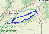 Trasa z dnia 2021-03-31 19:30 - mapa trasy gps - rower trekkingowy