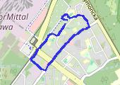 Trasa z dnia 2021-04-03 23:15 - mapa trasy gps - spacer