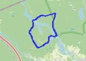 ośrodek Azyl i okolice - mapa trasy gps - marsz