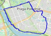 Trasa z dnia 2021-04-05 08:43 - mapa trasy gps - bieganie