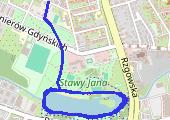 001 - mapa trasy gps - bieganie