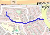 Trasa z dnia 2021-04-05 15:33 - mapa trasy gps - marsz