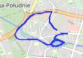 Trasa z dnia 2021-04-06 07:12 - mapa trasy gps - bieganie
