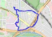 Trasa z dnia 2021-04-07 12:06 - mapa trasy gps - spacer