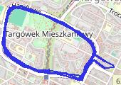 Trasa z dnia 2021-04-10 11:40 - mapa trasy gps - nordic walking