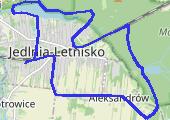 Trasa z dnia 2021-04-10 16:31 - mapa trasy gps - rower górski