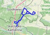 Trasa z dnia 2021-04-10 14:04 - mapa trasy gps - rower szosowy