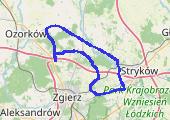 Trasa z dnia 2021-04-04 16:37 - mapa trasy gps - rower szosowy