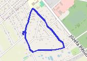 Milowy spacer 2021-04-11 20:53 - mapa trasy gps - spacer