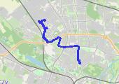 Trasa z dnia 2021-04-13 16:29 - mapa trasy gps - samochód