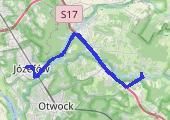 Trasa z dnia 2021-04-13 20:03 - mapa trasy gps - samochód