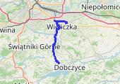 Trasa z dnia 2021-04-14 07:31 - mapa trasy gps - samochód