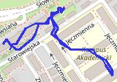 Trasa z dnia 2021-04-14 12:44 - mapa trasy gps - spacer