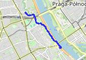 Trasa z dnia 2021-04-17 21:08 - mapa trasy gps - spacer