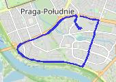 Trasa z dnia 2021-04-16 08:17 - mapa trasy gps - bieganie