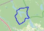 ośrodek Azyl i okolice - mapa trasy gps - marsz