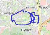 Trasa z dnia 2018-07-03 20:22 - mapa trasy gps - bieganie