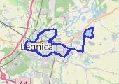 Trasa z dnia 2021-04-18 13:55 - mapa trasy gps - rower górski