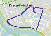 Trasa z dnia 2021-04-20 06:57 - mapa trasy gps - bieganie