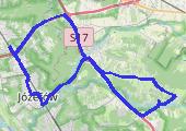 Trasa z dnia 2021-04-20 19:56 - mapa trasy gps - samochód