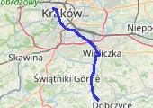 Trasa z dnia 2021-04-20 22:08 - mapa trasy gps - samochód