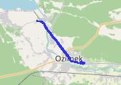Trasa z dnia 2021-04-18 13:03 - mapa trasy gps - samochód