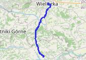 Trasa z dnia 2021-04-21 07:22 - mapa trasy gps - samochód