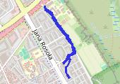Trasa z dnia 2021-04-23 06:37 - mapa trasy gps - spacer