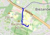Trasa z dnia 2021-04-24 08:57 - mapa trasy gps - marsz