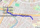 Trasa z dnia 2021-04-24 09:51 - mapa trasy gps - marsz