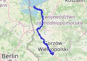 Trasa z dnia 2021-01-15 18:52 - mapa trasy gps - samochód