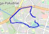 Trasa z dnia 2021-04-27 06:47 - mapa trasy gps - bieganie