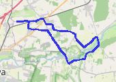 Trasa z dnia 2021-04-27 20:15 - mapa trasy gps - rower górski