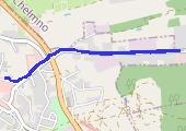 Trasa z dnia 2021-04-05 11:15 - mapa trasy gps - bieganie