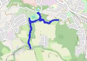 Trasa z dnia 2021-04-17 13:38 - mapa trasy gps - bieganie