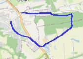 Trasa z dnia 2021-04-18 11:35 - mapa trasy gps - bieganie