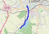 Trasa z dnia 2021-04-30 19:35 - mapa trasy gps - rower trekkingowy