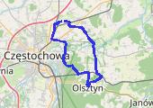 Trasa z dnia 2021-04-30 20:14 - mapa trasy gps - rower górski