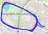 Trasa z dnia 2021-05-02 09:58 - mapa trasy gps - nordic walking