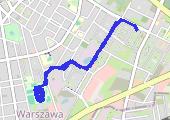 Trasa z dnia 2021-05-02 17:50 - mapa trasy gps - bieganie