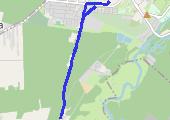 Trasa z dnia 2020-07-17 18:59 - mapa trasy gps - bieganie