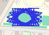 Trasa z dnia 2020-11-15 10:11 - mapa trasy gps - bieganie