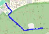 Trasa z dnia 2021-01-16 14:20 - mapa trasy gps - narty biegowe