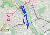 Trasa z dnia 2021-01-17 00:28 - mapa trasy gps - narty biegowe