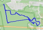 Trasa z dnia 2021-01-17 14:42 - mapa trasy gps - narty biegowe