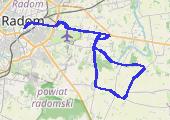 activity_6719888091 - mapa trasy gps - rower szosowy