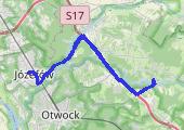 Trasa z dnia 2021-05-04 19:24 - mapa trasy gps - samochód