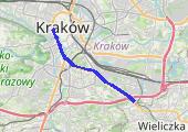 Trasa z dnia 2021-05-06 20:16 - mapa trasy gps - samochód