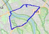 Trasa z dnia 2021-05-08 08:33 - mapa trasy gps - bieganie